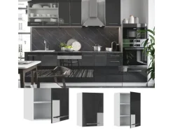 Vicco Hängeschrank Fame-Line Hängender Küchenschrank Hochglanz/Weiß 50 cm< Küchenschränke