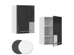 Vicco Hängeschrank Fame-Line Hängender Küchenschrank Hochglanz/Weiß 50 cm< Küchenschränke