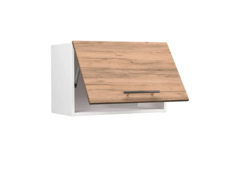 Herde<Vicco Hängeschrank Fame-Line Hängender Küchenschrank Goldkraft /Weiß 60 cm Flach