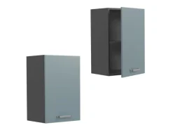 Best Vicco Hängeschrank R-Line Hängender Küchenschrank Blau-Grau/Anthrazit 40 cm Blaugrau