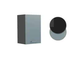 Best Vicco Hängeschrank R-Line Hängender Küchenschrank Blau-Grau/Anthrazit 40 cm Blaugrau