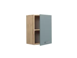 Küchenschränke<Vicco Hängeschrank R-Line Hängender Küchenschrank Blau-Grau/Goldkraft Eiche 45 cm