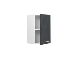 Küchenschränke<Vicco Hängeschrank R-Line Hängender Küchenschrank Schwarz Beton/Weiß 40 cm
