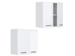 Discount Vicco Hängeschrank R-Line Hängender Küchenschrank Hochglanz/ 60 cm Weiß