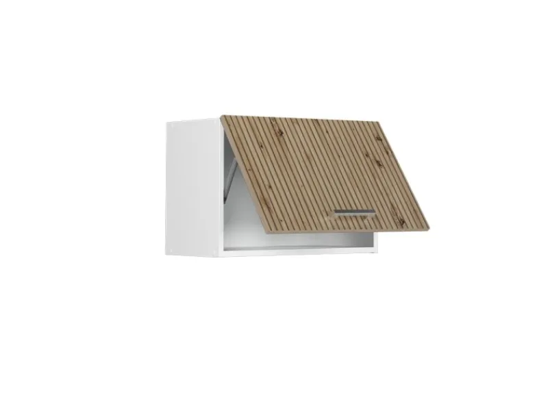 Discount Vicco Hängeschrank R-Line Hängender Küchenschrank Artisan-Eiche/Weiß 60 cm Flach Artisan Eiche
