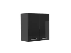 Küchenschränke<Vicco Hängeschrank R-Line Hängender Küchenschrank Schwarz Hochglanz/Anthrazit 60 cm