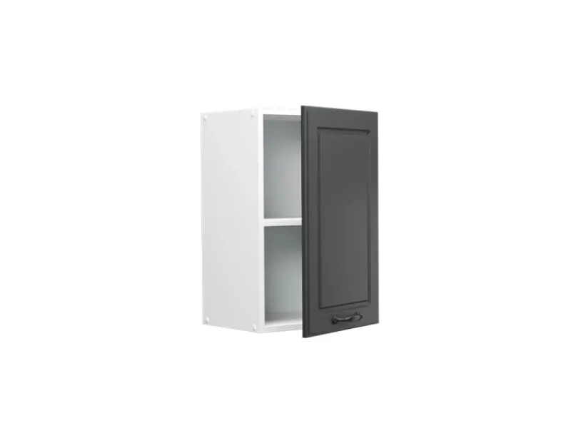 Küchenschränke<Vicco Hängeschrank R-Line Hängender Küchenschrank Anthrazit Landhaus/Weiß 40 cm