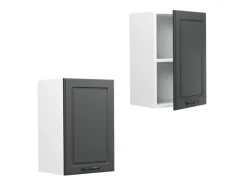 Küchenschränke<Vicco Hängeschrank R-Line Hängender Küchenschrank Anthrazit Landhaus/Weiß 40 cm