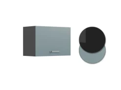 Küchenschränke<Vicco Hängeschrank R-Line Hängender Küchenschrank Blau-Grau/Anthrazit 60 cm Flach
