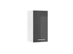 Sale Vicco Hängeschrank R-Line Hängender Küchenschrank Hochglanz/Weiß 30 cm Anthrazit