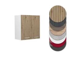 New Vicco Hängeschrank R-Line Hängender Küchenschrank Artisan-Eiche/Weiß 60 cm Artisan Eiche