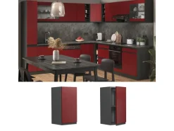 Küchenschränke<Vicco Hängeschrank R-Line Hängender Küchenschrank /Anthrazit 30 cm J-Shape
