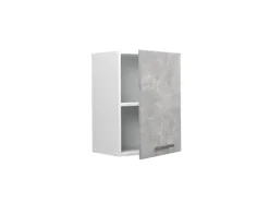 Vicco Hängeschrank R-Line Hängender Küchenschrank /Weiß 45 cm Beton