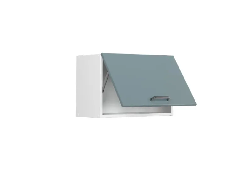 Küchenschränke<Vicco Hängeschrank R-Line Hängender Küchenschrank Blau-Grau/Weiß 60 cm Flach