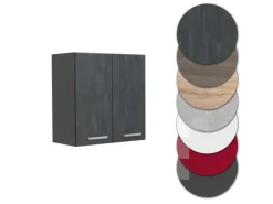 Best Vicco Hängeschrank R-Line Hängender Küchenschrank Schwarz Beton/Anthrazit 60 cm Beton Anthrazit