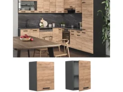 Küchenschränke<Vicco Hängeschrank R-Line Hängender Küchenschrank Goldkraft /Anthrazit 45 cm