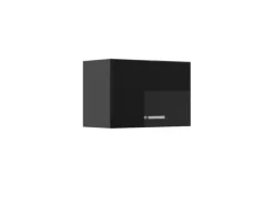Hot Vicco Hängeschrank R-Line Hängender Küchenschrank Schwarz Hochglanz/Anthrazit 60 cm Flach Schwarz Glänzend
