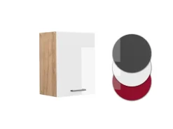 Küchenschränke<Vicco Hängeschrank R-Line Hängender Küchenschrank Hochglanz/Goldkraft Eiche 45 cm