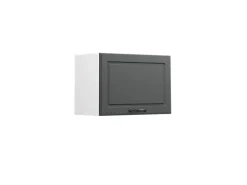 Outlet Vicco Hängeschrank R-Line Hängender Küchenschrank Anthrazit Landhaus/Weiß 60 cm Flach Anthrazitgrau