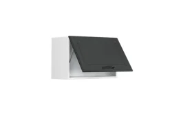 Outlet Vicco Hängeschrank R-Line Hängender Küchenschrank Anthrazit Landhaus/Weiß 60 cm Flach Anthrazitgrau