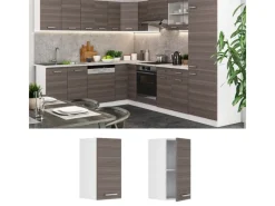 Hot Vicco Hängeschrank R-Line Hängender Küchenschrank Grau/Weiß 30 cm Edelgrau