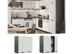 Küchenschränke<Vicco Hängeschrank R-Line Hängender Küchenschrank Landhaus/Anthrazit 60 cm