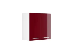 Küchenschränke<Vicco Hängeschrank R-Line Hängender Küchenschrank Bordeaux Hochglanz/Weiß 60 cm