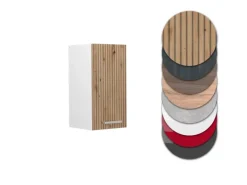Best Vicco Hängeschrank R-Line Hängender Küchenschrank Artisan-Eiche/Weiß 30 cm Artisan Eiche