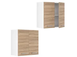 Vicco Hängeschrank R-Line Hängender Küchenschrank Sonoma/Weiß 60 cm< Küchenschränke