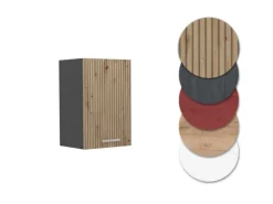 Küchenschränke<Vicco Hängeschrank R-Line Hängender Küchenschrank Artisan-Eiche/Anthrazit 40 cm
