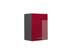 Küchenschränke<Vicco Hängeschrank R-Line Hängender Küchenschrank Bordeaux Hochglanz/Anthrazit 45 cm