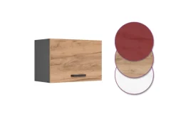 Küchenschränke|Einbauküchen<Vicco Hängeschrank R-Line Hängender Küchenschrank Goldkraft /Anthrazit 60 cm Flach