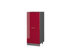 Küchenschränke<Vicco Hochschrank R-Line Küchenkommode Bordeaux Hochglanz/Anthrazit 60 cm