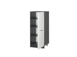 Küchenschränke<Vicco Hochschrank R-Line Küchenkommode Landhaus/Anthrazit 60 cm