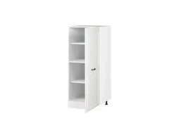 Vicco Hochschrank R-Line Küchenkommode Landhaus/ 60 cm Weiß