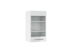 Vicco Küchenglasschrank Fame-Line Glashängeschrank Hochglanz/ 40 cm< Herde|Gefrierschränke