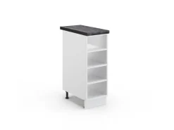 Sale Vicco Küchenregal Fame-Line Offener Küchenschrank / 30 cm AP Anthrazit Weiß