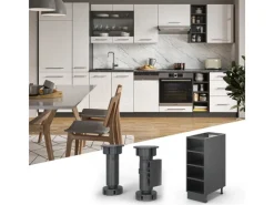 Vicco Küchenregal Fame-Line Offener Küchenschrank 30 cm AP< Küchenregale|Küchenschränke