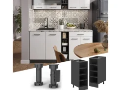 Vicco Küchenregal R-Line Offener Küchenschrank 30 cm ohne Arbeitsplatte< Küchenschränke|Küchenregale