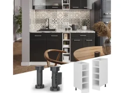 Küchenschränke|Küchenregale<Vicco Küchenregal R-Line Offener Küchenschrank 25 cm ohne Arbeitsplatte