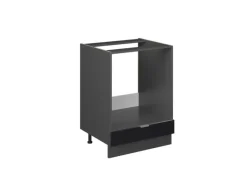 Discount Vicco Küchenschränke Fame-Line Gestreift 60 cm ohne Arbeitsplatte Schwarz