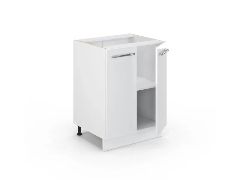 Küchenschränke<Vicco Küchenunterschrank Fame-Line Hochglanz/ 60 cm AP Anthrazit