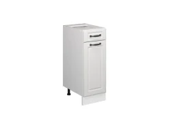 Best Vicco Küchenunterschrank R-Line Landhaus/ 30 cm ohne Arbeitsplatte Weiß