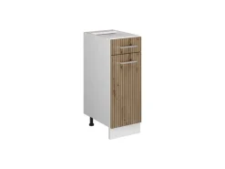 New Vicco Küchenunterschrank R-Line Artisan-Eiche/Weiß 30 cm ohne Arbeitsplatte Artisan Eiche