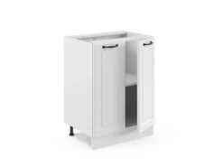 Hot Vicco Küchenunterschrank R-Line Landhaus/ 60 cm ohne Arbeitsplatte Weiß