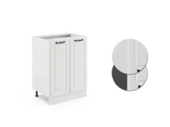 Hot Vicco Küchenunterschrank R-Line Landhaus/ 60 cm ohne Arbeitsplatte Weiß