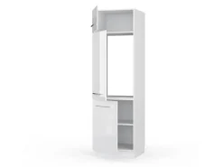 Vicco Kühlumbauschrank Fame-Line Hochschrank für die Küche Hochglanz/ 60 cm< Kühlschränke|Küchenschränke