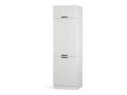 Online Vicco Kühlumbauschrank Fame-Line Hochschrank für die Küche Landhaus/ 60 cm Weiß