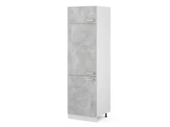 Vicco Kühlumbauschrank R-Line Hochschrank für die Küche /Weiß 60 cm< Kühlschränke