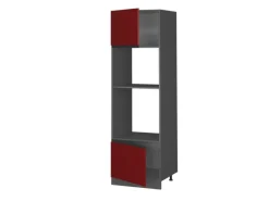 Herde<Vicco Mikrowellenschrank R-Line Küchenregal für die Mikrowelle /Anthrazit 60 cm J-Shape